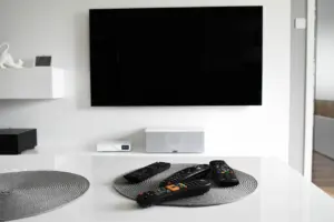 tv mount with soundbar